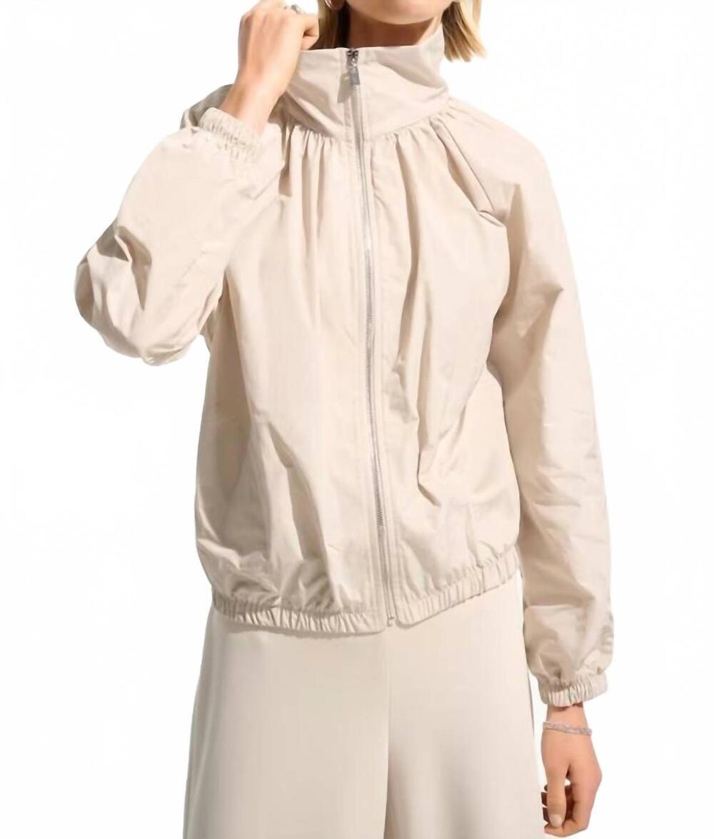 NEW JOSEPH RIBKOFF casual sport windbreaker jacket in moonstone